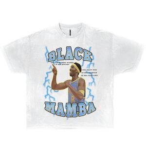 Kobe Bryant Black Mamba Championship Boxy Basketball Shirt Streetwear